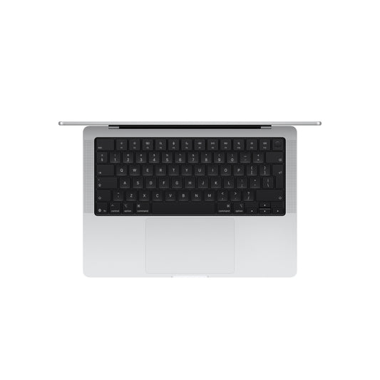 MacBook Pro 14", displej s nanotexturou, Apple M5 Max čip, 18jádrové CPU, 40jádrové GPU, 64 GB, 4TB SSD, INT - stříbrná