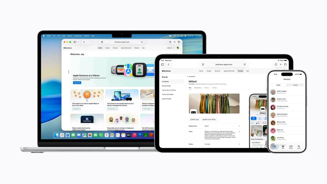 Apple Business: platforma, kterou může potřebovat moderní podnik