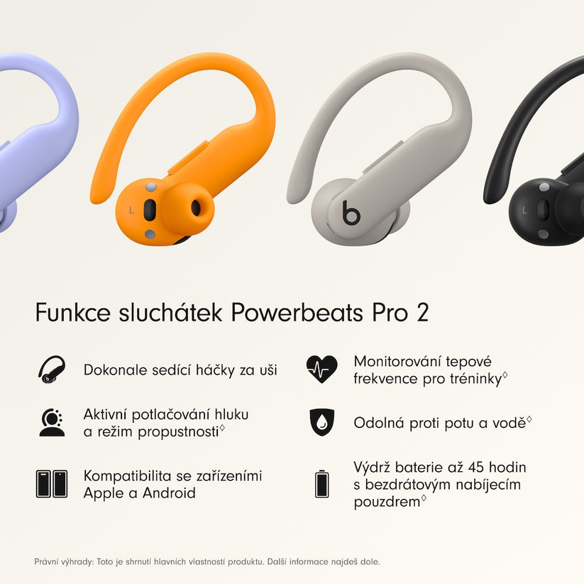 Bezdrátová sluchátka Beats Powerbeats Pro 2 – tekoucí písek - bonami.click