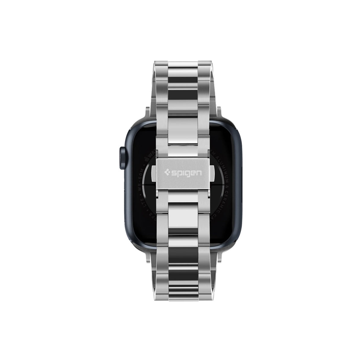 Řemínek pro Apple Watch 38/40/41 mm Spigen Modern Fit Watch Band - stříbrný - bonami.click