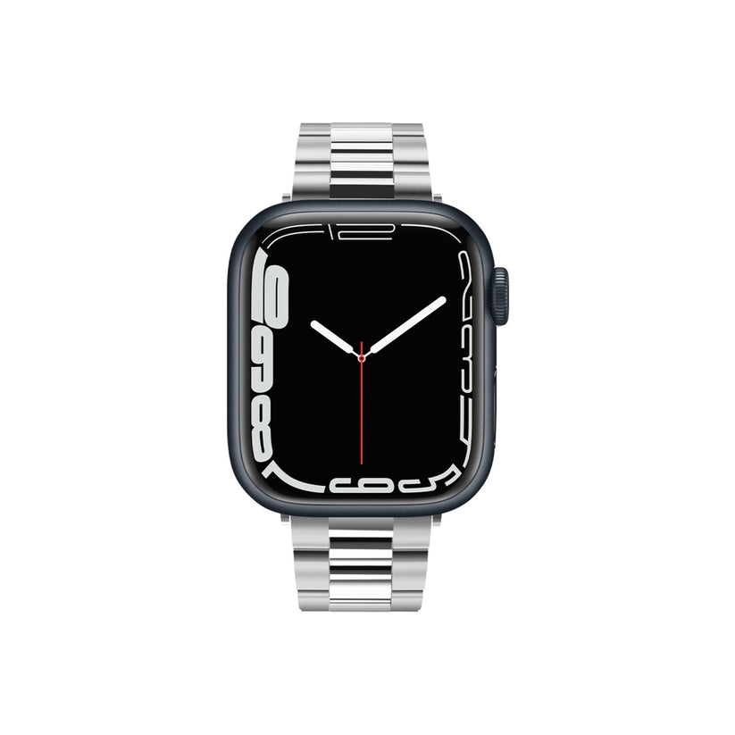 Řemínek pro Apple Watch 38/40/41 mm Spigen Modern Fit Watch Band - stříbrný - bonami.click