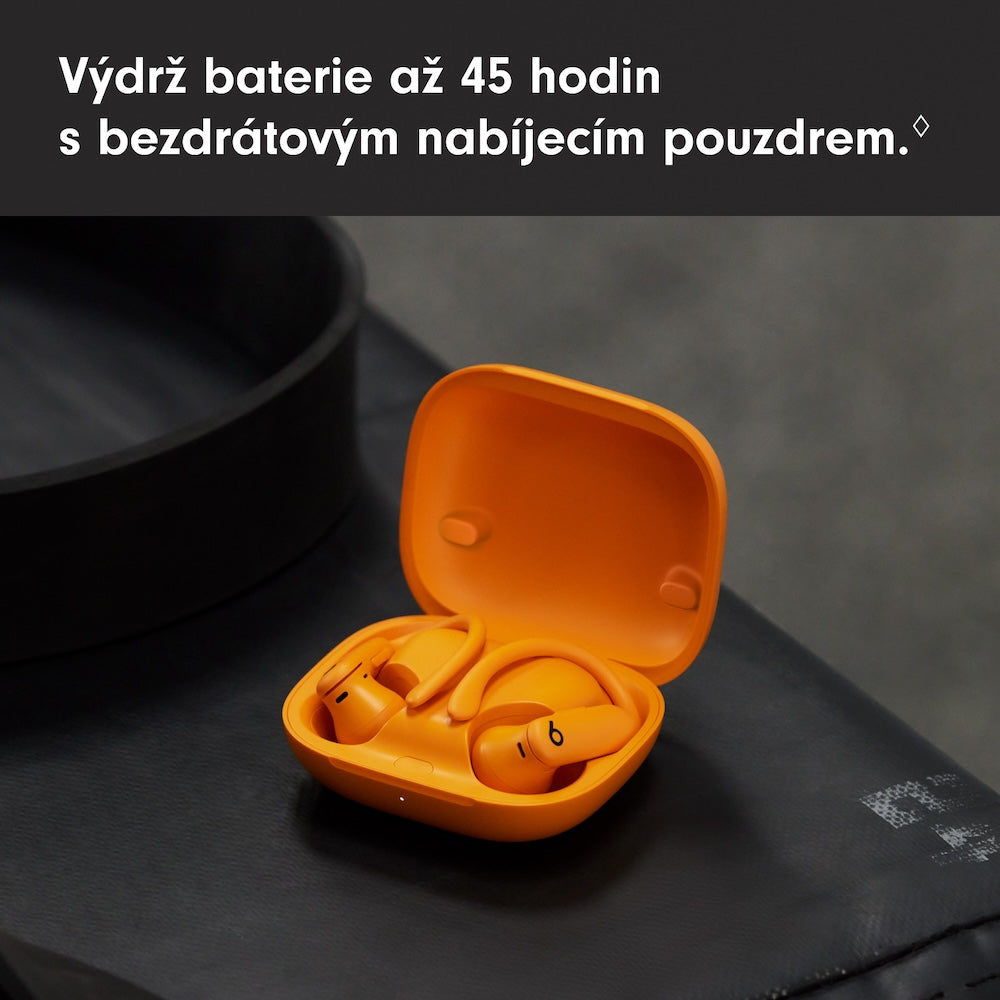 Bezdrátová sluchátka Beats Powerbeats Pro 2 – svítivě oranžová - bonami.click