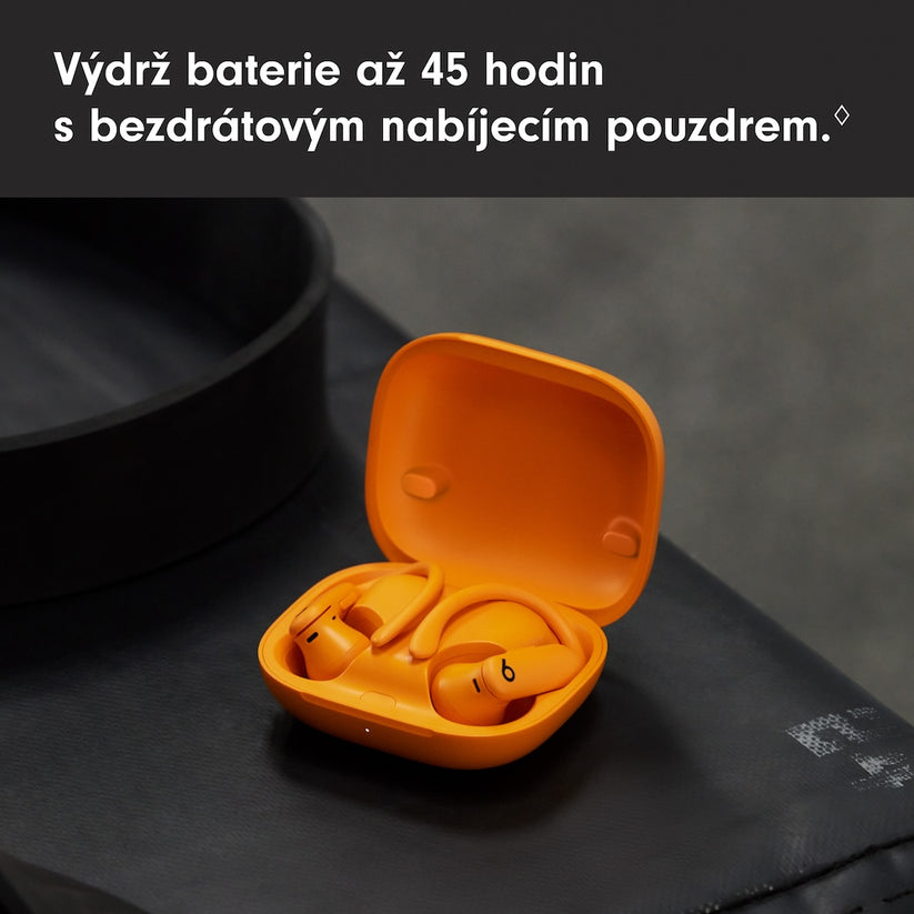 Bezdrátová sluchátka Beats Powerbeats Pro 2 – svítivě oranžová - bonami.click
