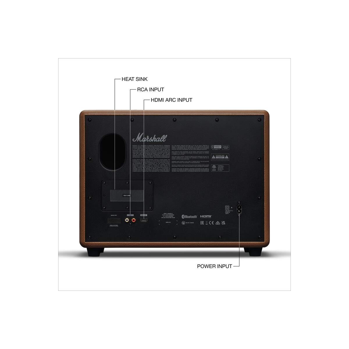 Bezdrátový reproduktor Marshall Woburn III - hnědý - bonami.click