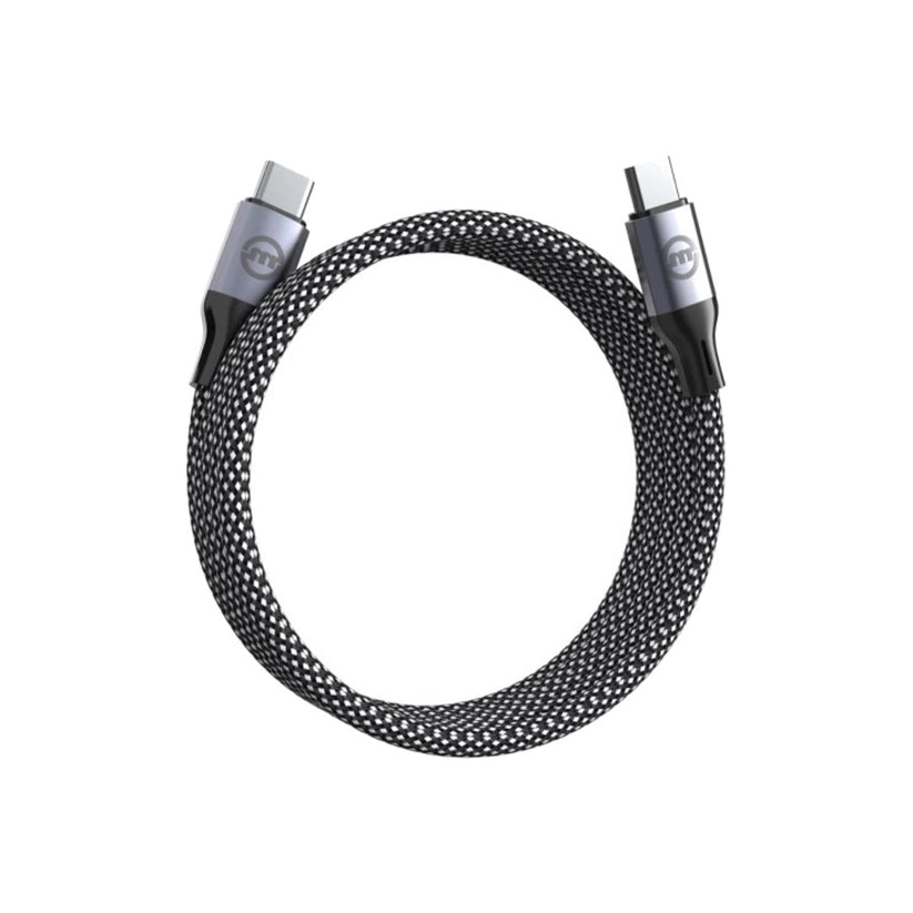 Magnetický kabel USB-C na USB-C Mobile Origin 1m - černý - bonami.click