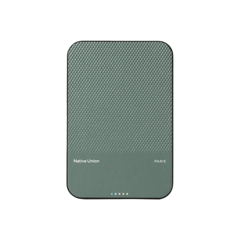 MagSafe powerbanka Native Union (Re)Classic 5000mAh - zelená - bonami.click