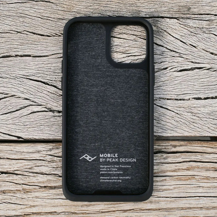 Kryt na iPhone 15 Pro Max Peak Design Mobile Everyday Case - tmavě šedý - bonami.click