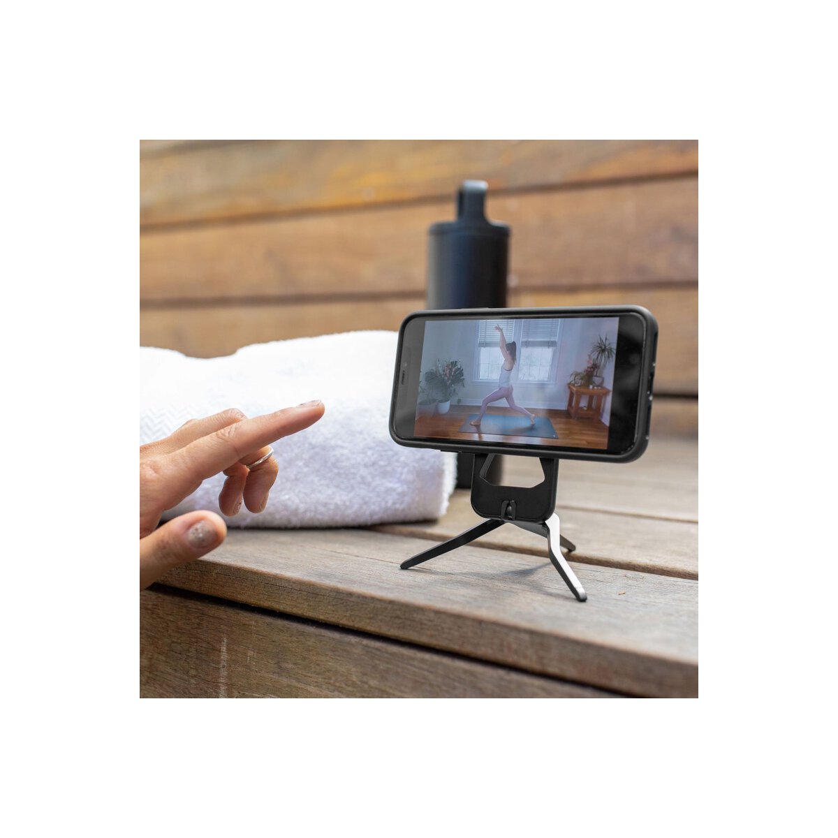Ultrakompaktní magnetický stativ pro telefony Peak Design Mobile Tripod - černý - bonami.click