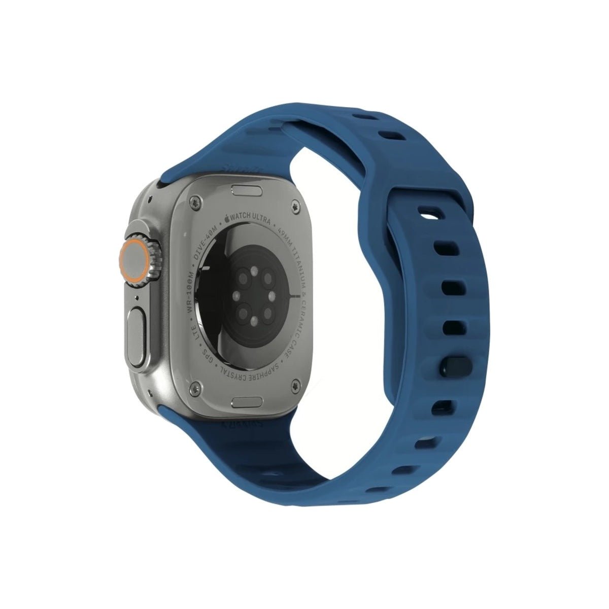 Řemínek pro Apple Watch 42/44/45/49 mm Mobile Origin Strap - modrý - bonami.click