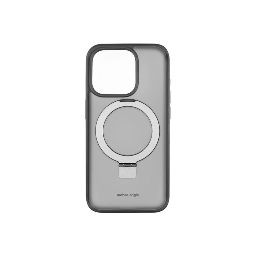 Pouzdro na iPhone 15 Pro Mobile Origin RingMag - černé - bonami.click