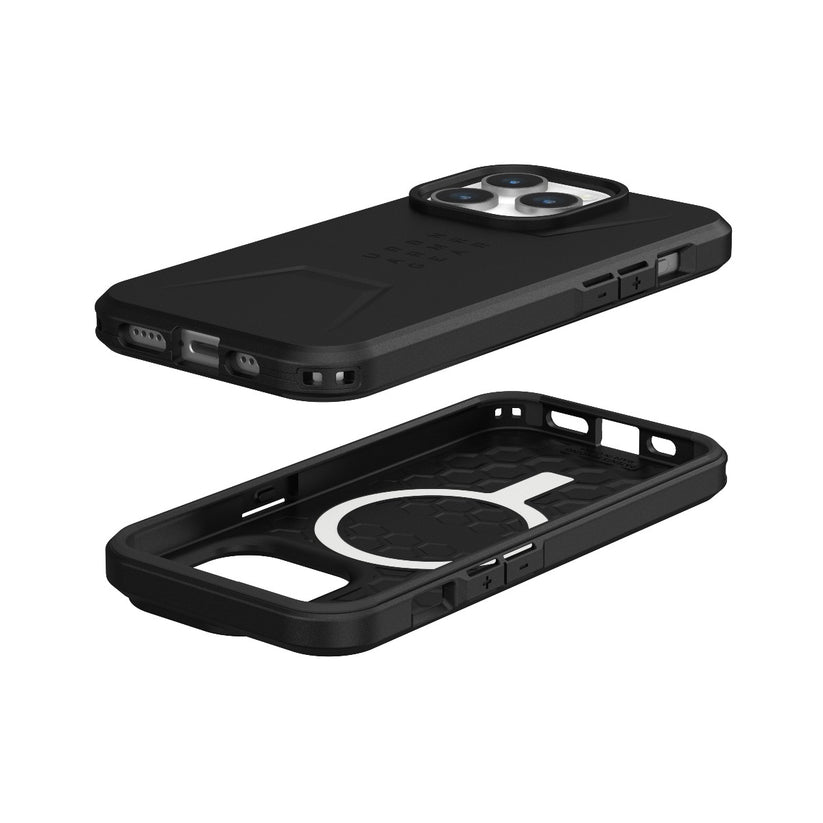 Kryt pro iPhone 15 Pro UAG Civilian MagSafe - černý - bonami.click