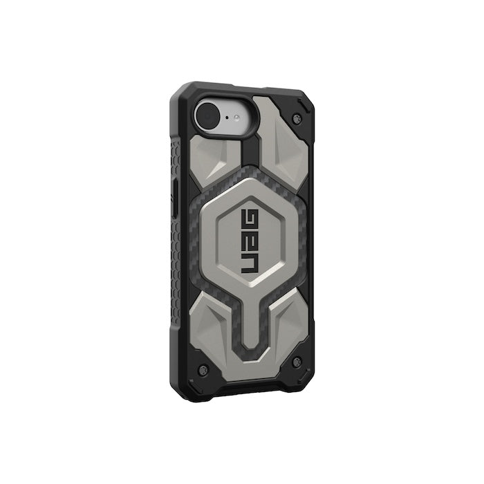 MagSafe kryt pro iPhone 16e UAG Monarch Pro - stříbrný - bonami.click