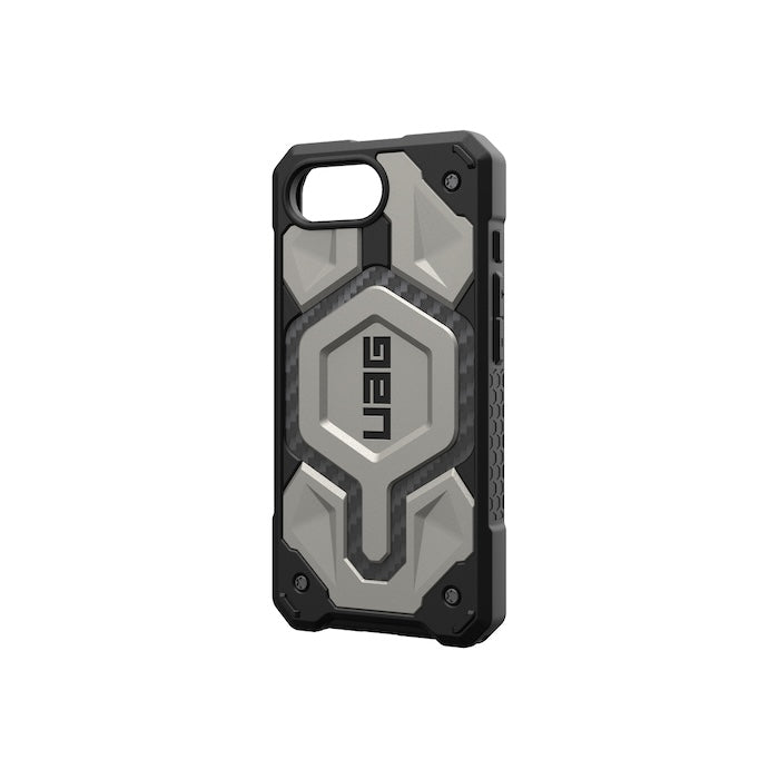 MagSafe kryt pro iPhone 16e UAG Monarch Pro - stříbrný - bonami.click