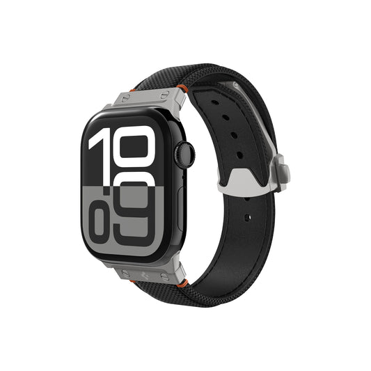 Řemínek pro Apple Watch 49mm/46mm/45mm/44mm Spigen Classic Fit Band - černý - bonami.click