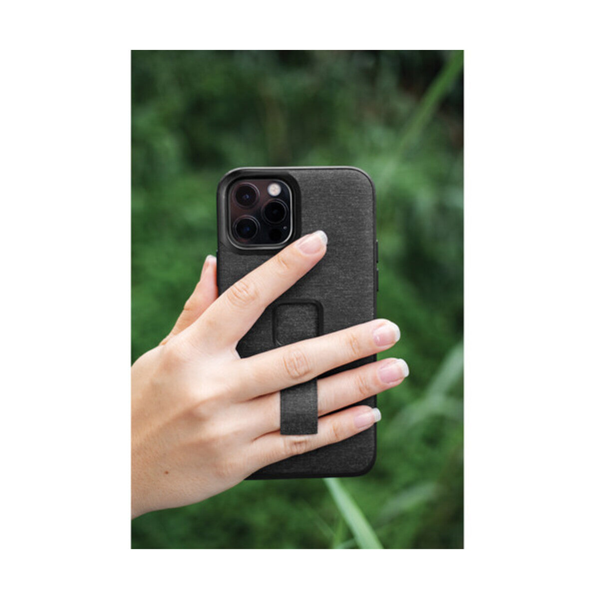 Kryt s poutkem na iPhone 13 Pro Max Peak Design Mobile Everyday Loop - šedý - bonami.click