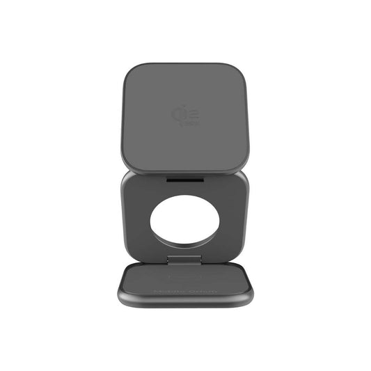 Ultratenká skládací nabíječka Mobile Origin 3v1 MagSafe PW36, Qi2 25W – vesmírně šedá