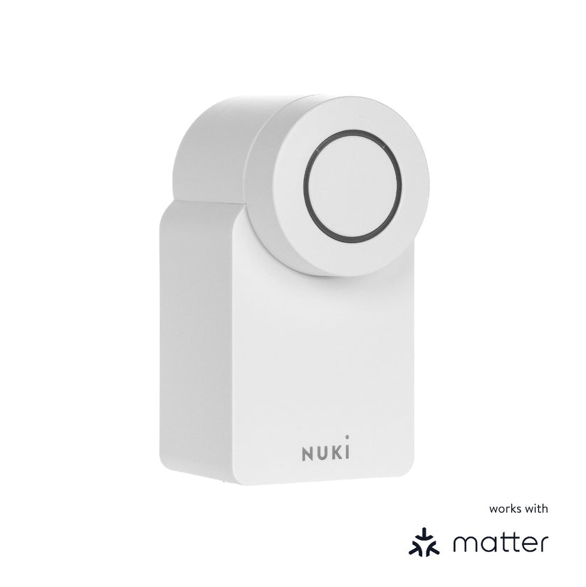 Chytrý elektronický zámek Nuki Smart Lock 4. gen. - bílý - bonami.click