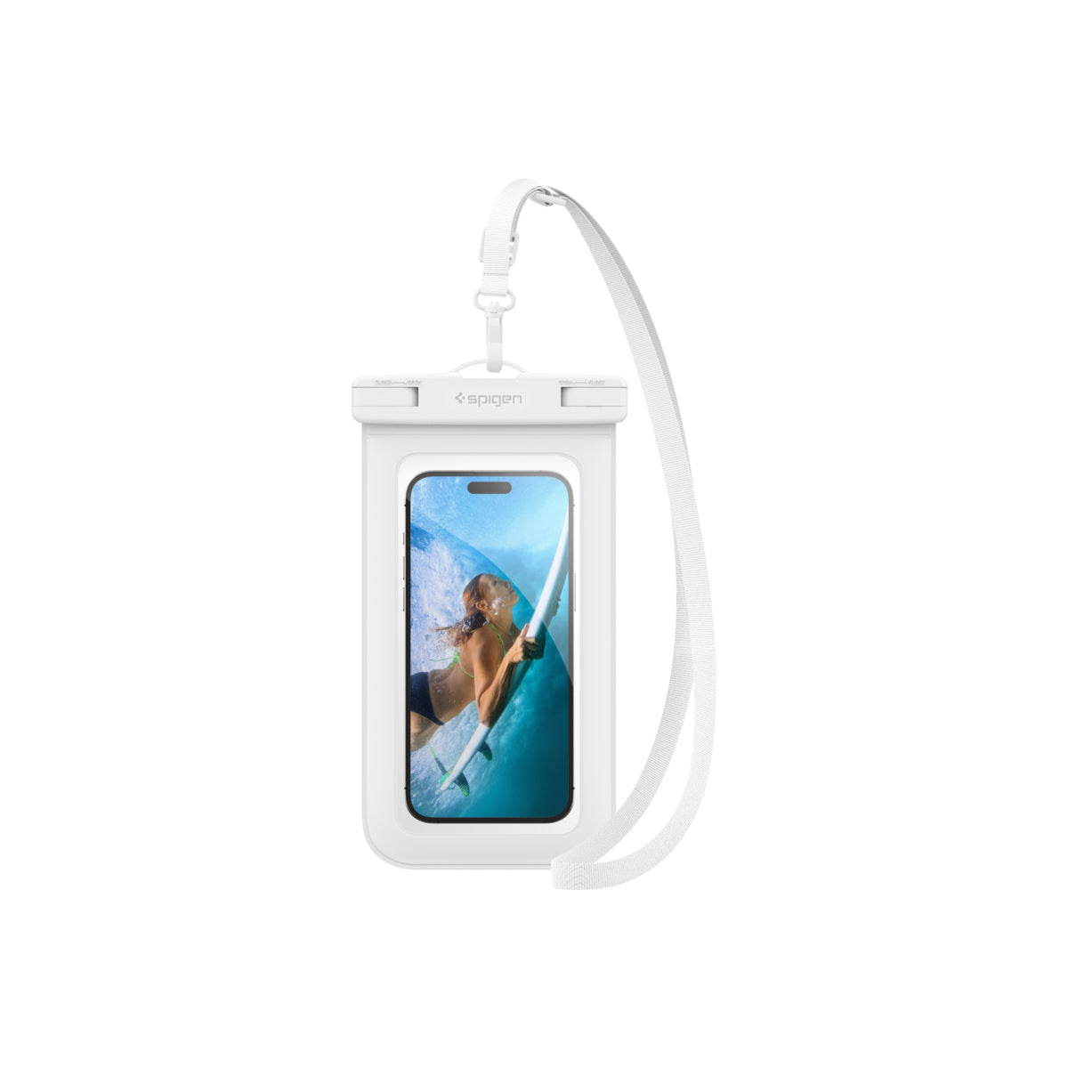 Vodotěsné pouzdro Spigen Aqua Shield A601 - bílé - bonami.click