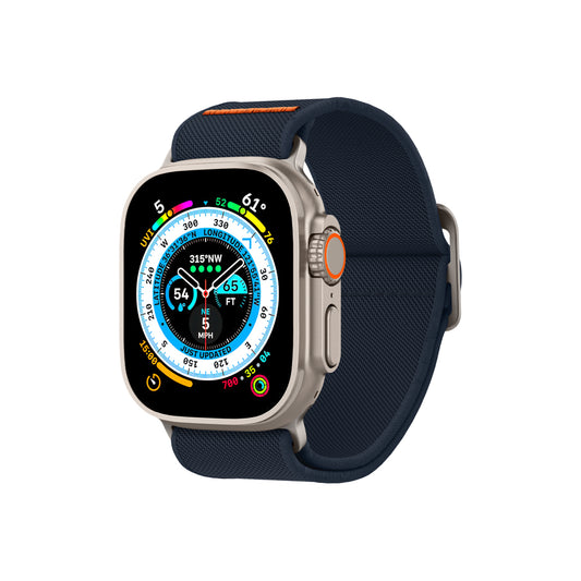 Řemínek pro Apple Watch 42/44/45/49mm Spigen Lite Fit Ultra - modrý - bonami.click
