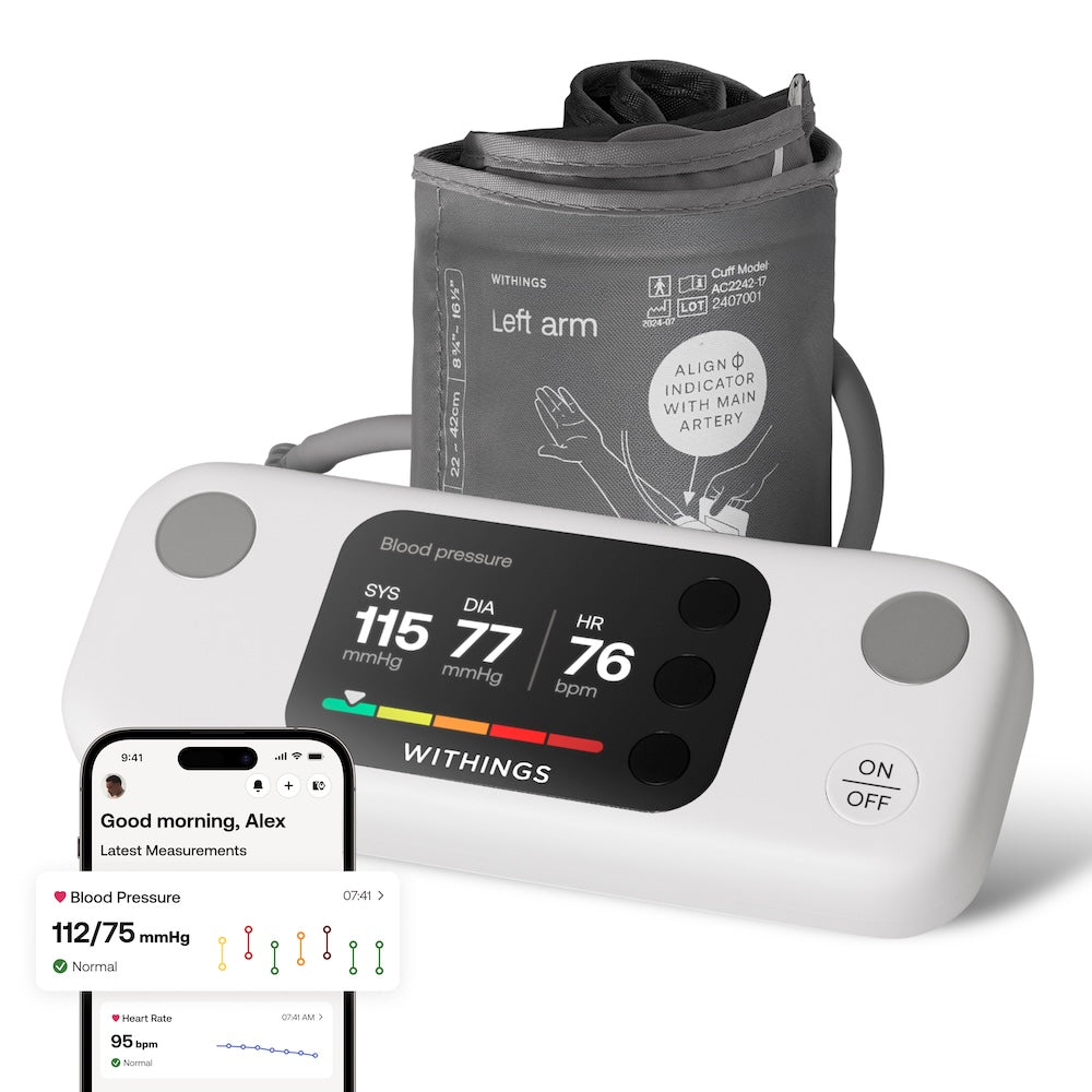 Chytrý tlakoměr Withings BPM Vision s funkcí EKG