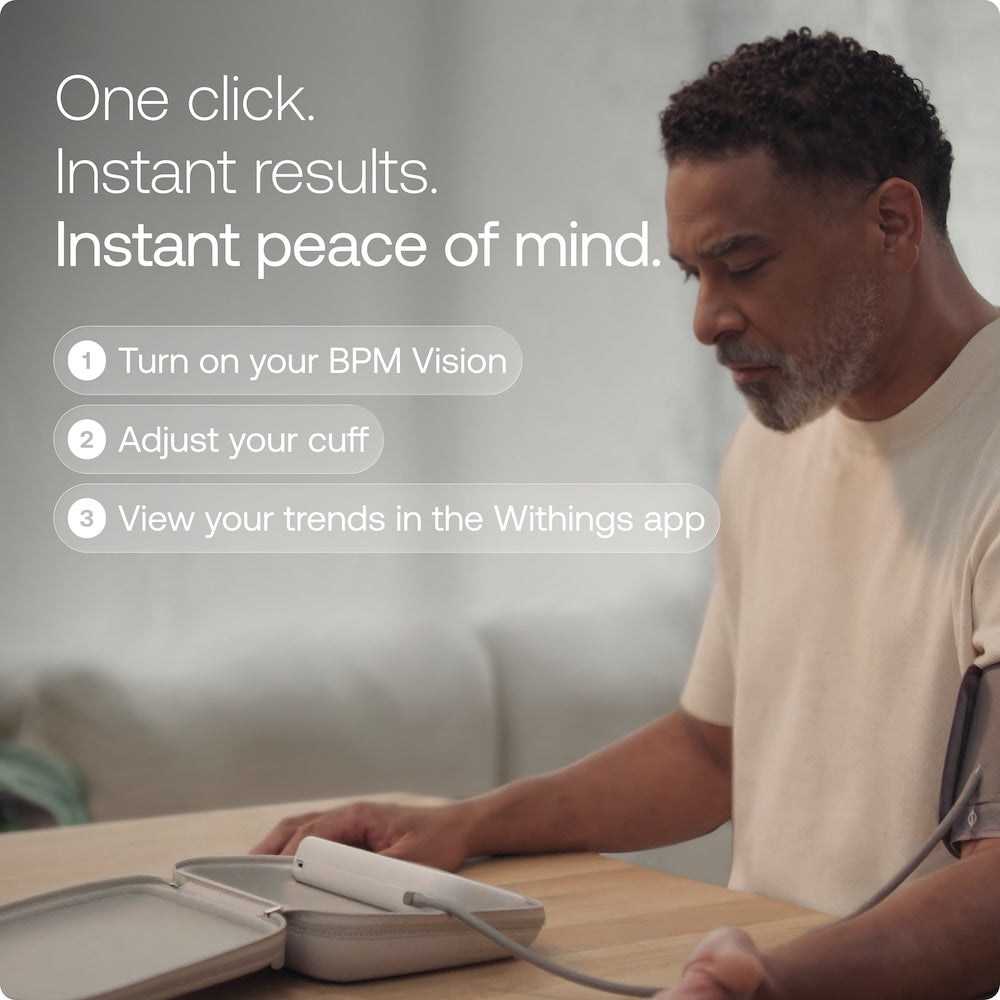 Chytrý tlakoměr Withings BPM Vision s funkcí EKG