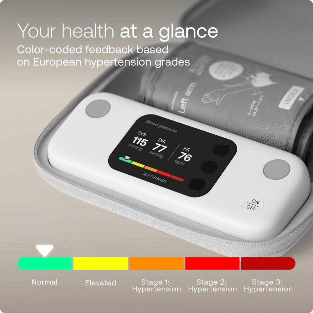Chytrý tlakoměr Withings BPM Vision s funkcí EKG