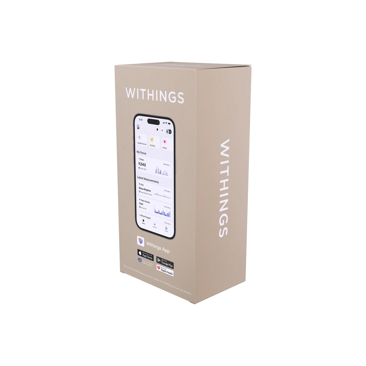 Chytrý tlakoměr s digitálním stetoskopem Withings BPM Core Bundle včetně cestovního pouzdra