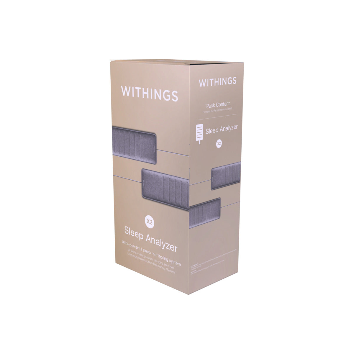 Sada 2x Withings Sleep Analyzer pro dokonalý přehled o spánku - bonami.click