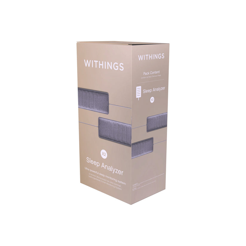 Sada 2x Withings Sleep Analyzer pro dokonalý přehled o spánku - bonami.click