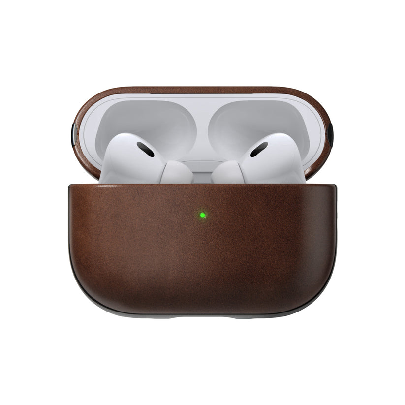 Obal pro AirPods Pro 2. gen Nomad Leather case - hnědé - bonami.click