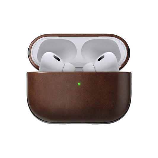 Obal pro AirPods Pro 2. gen Nomad Leather case - hnědé - bonami.click