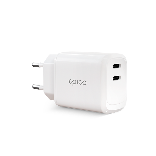 Duální nabíječka Epico 45W - bílá - bonami.click