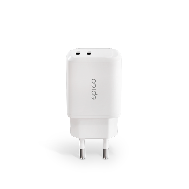 Duální nabíječka Epico 45W - bílá - bonami.click