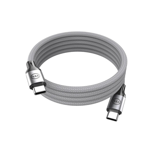 Magnetický kabel USB-C na USB-C Mobile Origin 1m - bílý - bonami.click