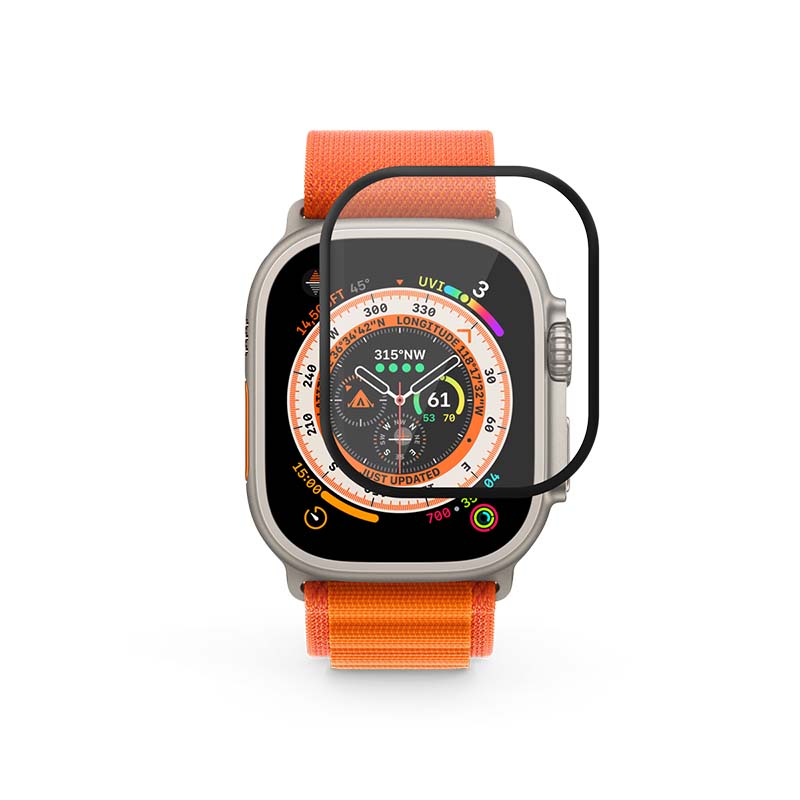 Ochranné sklo pro Apple Watch Ultra 49 mm iSTYLE 3D+ FLEXIGLASS - bonami.click