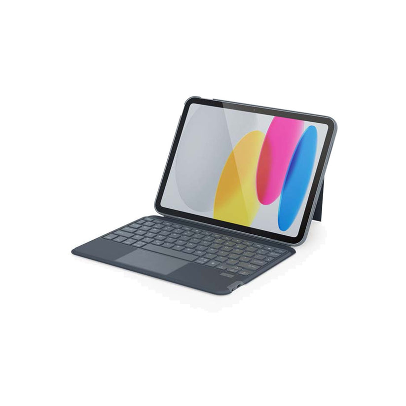 Kryt s českou klávesnicí na iPad Pro 11" (18/20/21/22) / iPad Air 10,9" Epico Backlit Keyboard Case - šedý - bonami.click