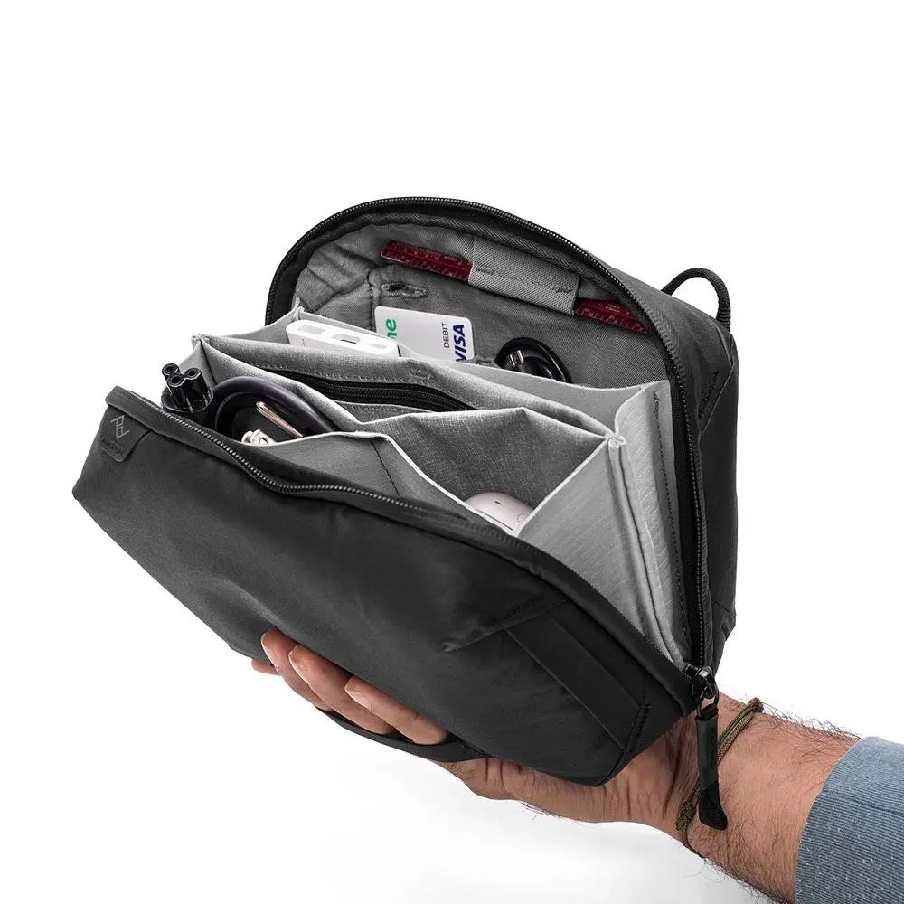 Organizér s jednoduchým přístupem Peak Design Tech Pouch - černý - bonami.click