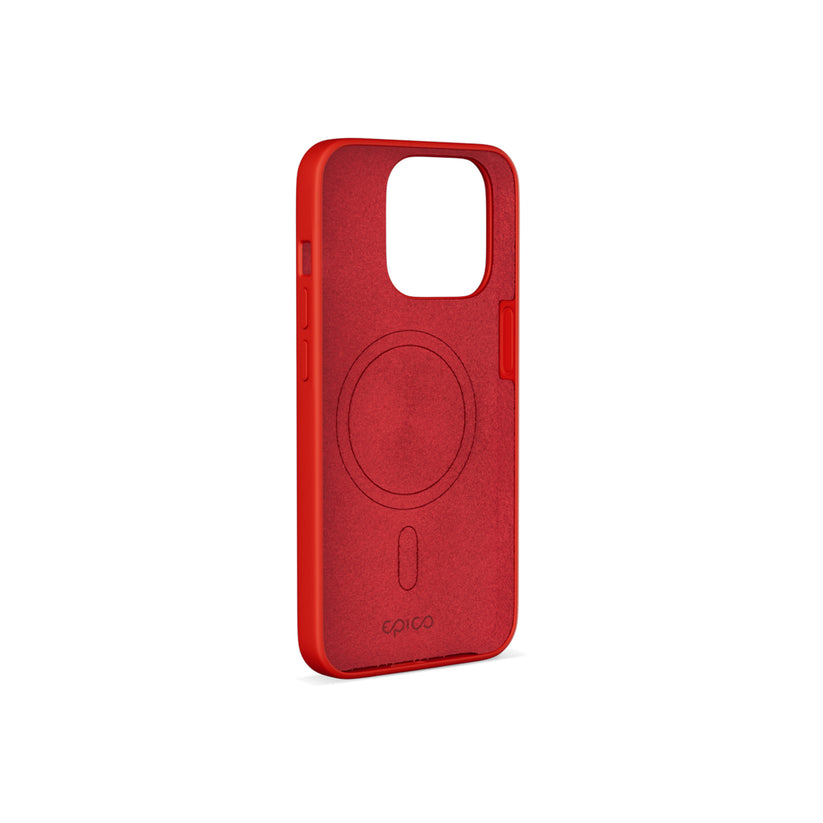 MagSafe kryt pro iPhone 14 Epico HERO CASE 6,1" - tmavě červený - bonami.click