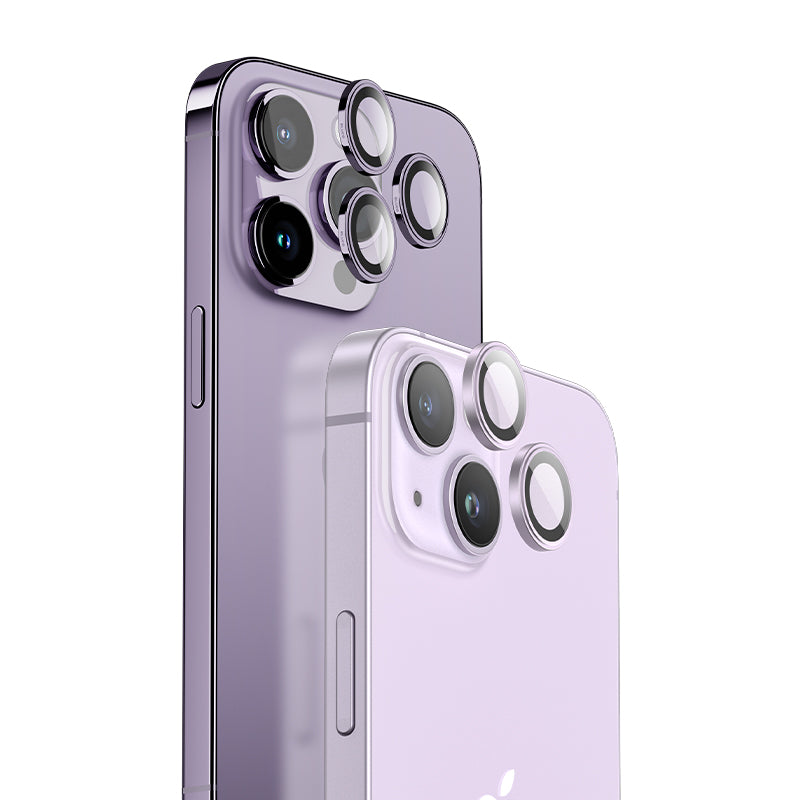 Safírové sklo na čočky pro iPhone 14 Pro / Pro Max Blueo - zlaté - bonami.click