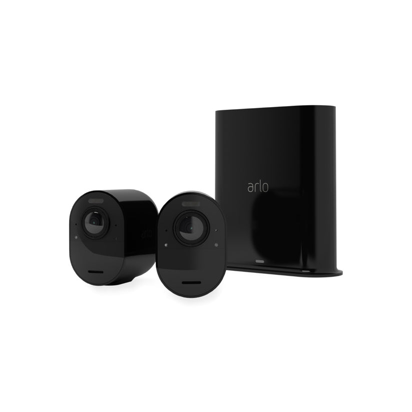 Bezpečnostní venkovní kamera Arlo Ultra 2 (2 ks) - černá - bonami.click