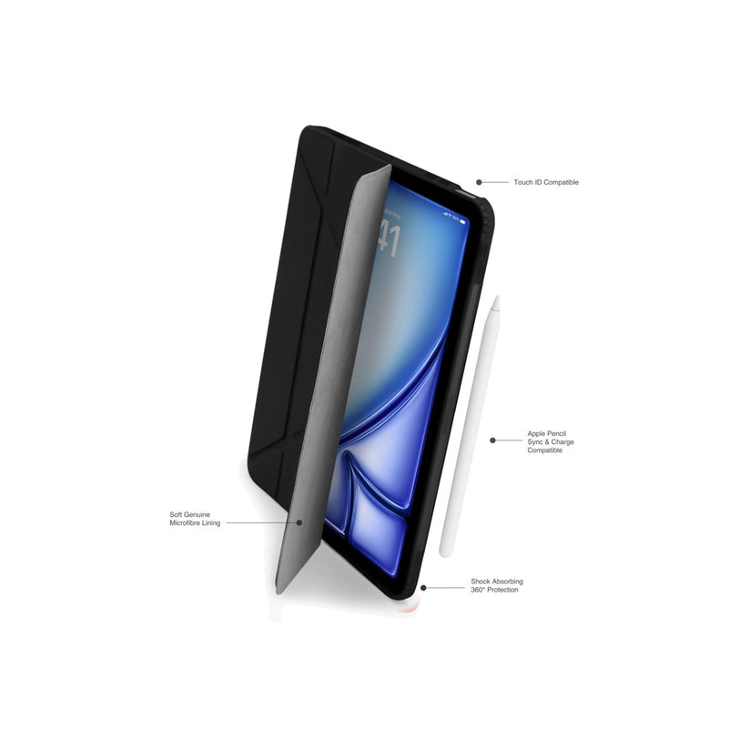 Kryt na iPad Air 13" Pipetto Origami No1 Original Case - černý - bonami.click