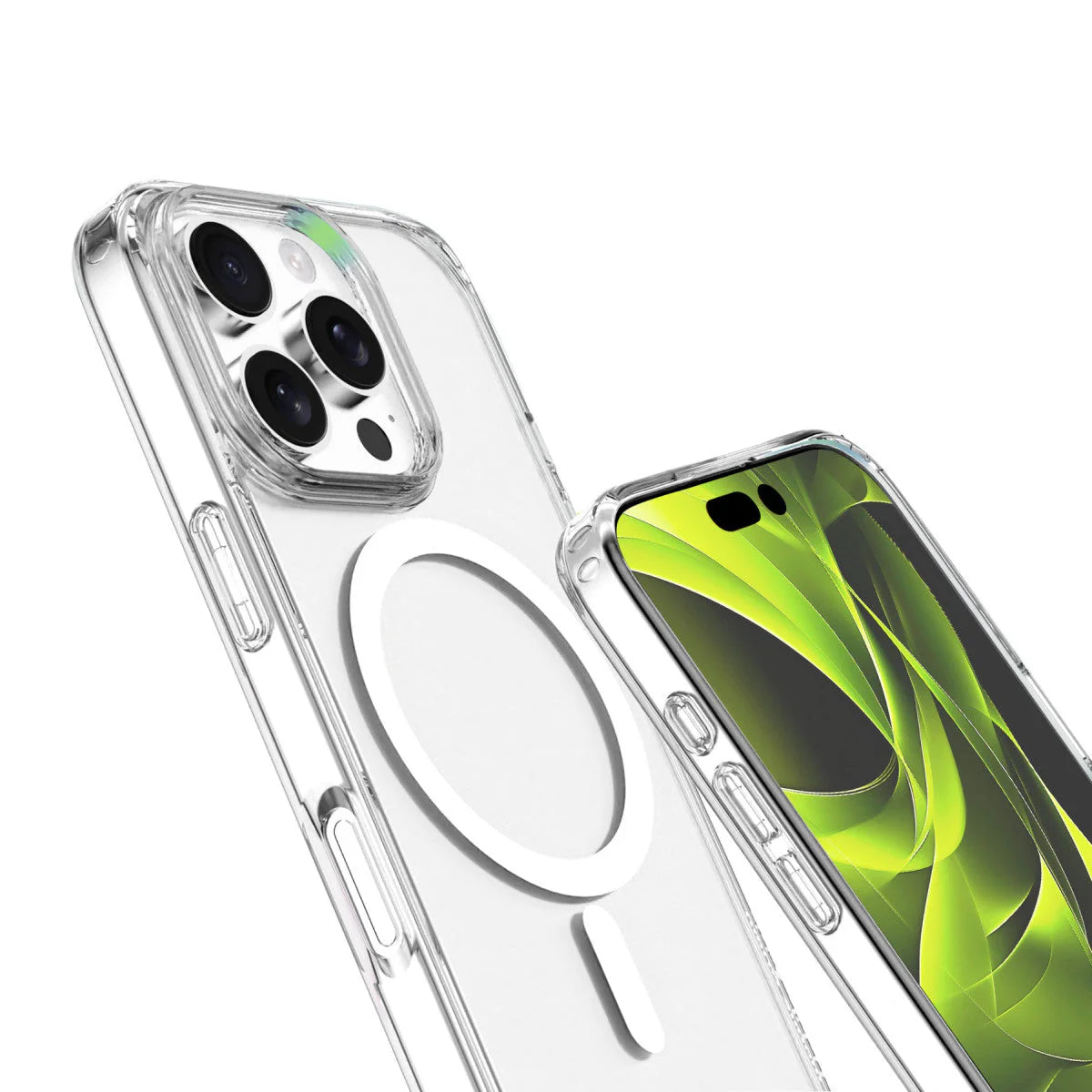 MagSafe kryt iPhone 16 Pro Max Mobile Origin Easy Hybrid - průhledný
