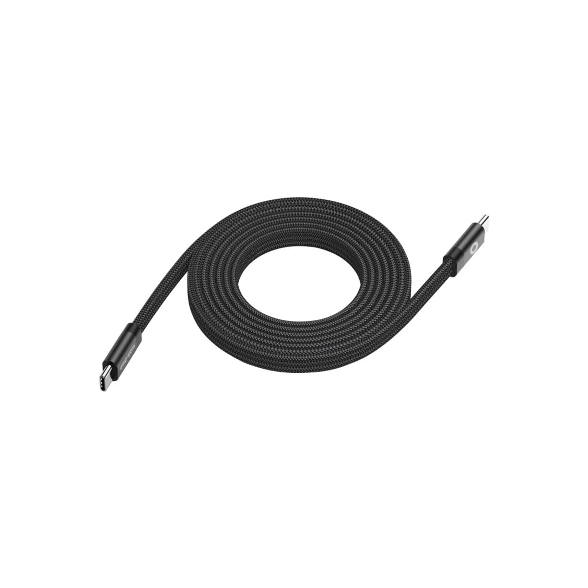 Magnetický 60W nabíjecí kabel Mobile Origin Original Flat Cable USB-C / USB-C 1m - černý - bonami.click