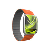 Řemínek pro Apple Watch 42/44/45/49 mm Mobile Magnetic Strap II - oranžový/šedý - bonami.click