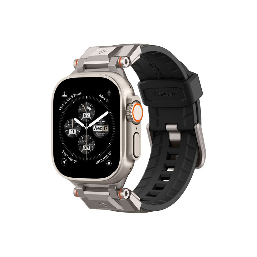 Řemínek pro Apple Watch 49mm/46mm/45mm/44mm Spigen DuraPro Armor - šedý - bonami.click