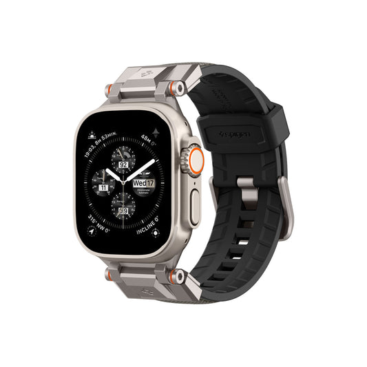 Řemínek pro Apple Watch 49mm/46mm/45mm/44mm Spigen DuraPro Armor - šedý - bonami.click