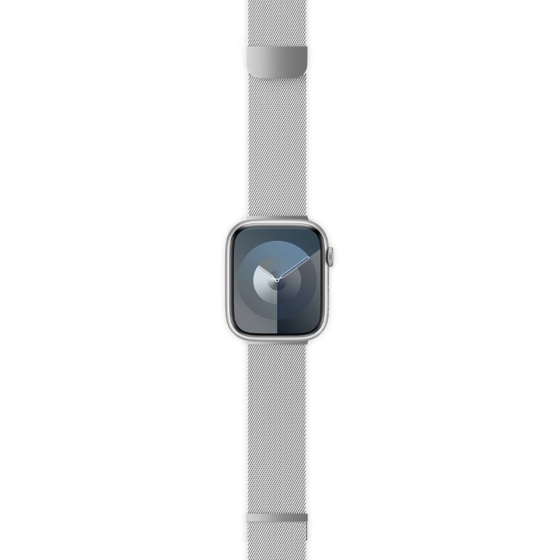 Milánský řemínek Epico pro Apple Watch 38/40/41 mm - stříbrný - bonami.click