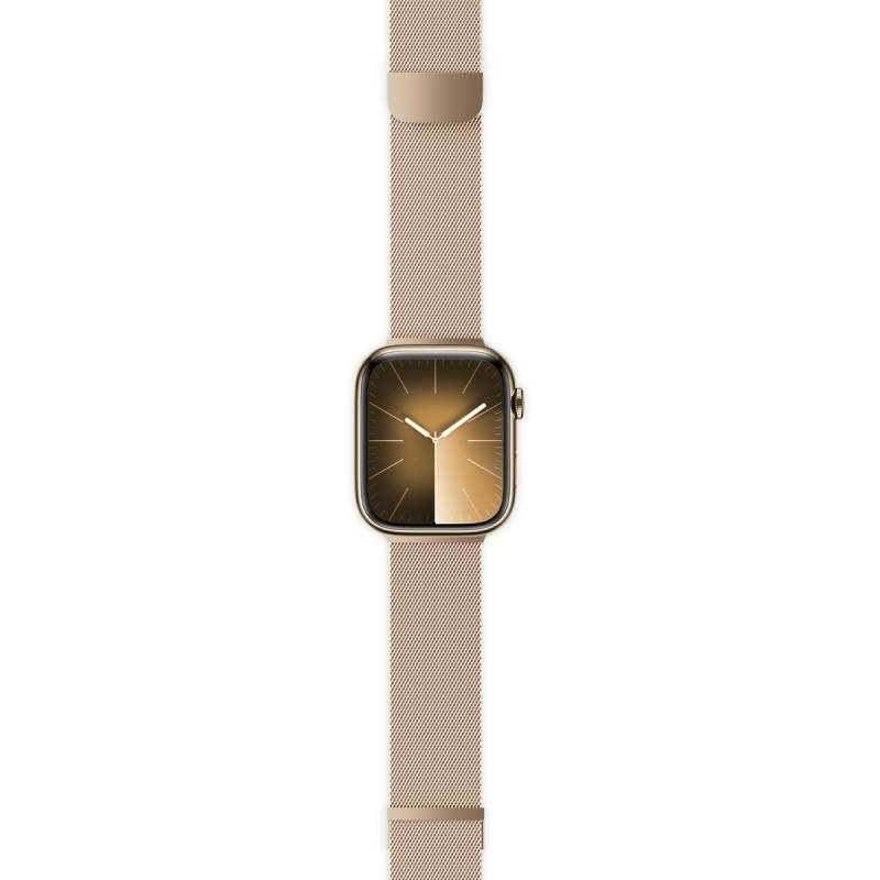 Milánský řemínek Epico pro Apple Watch 42/44/45/49 mm - zlatý - bonami.click