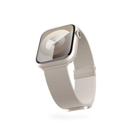 Milánský řemínek Epico pro Apple Watch 42/44/45/49 mm - hvězdně bílý - bonami.click