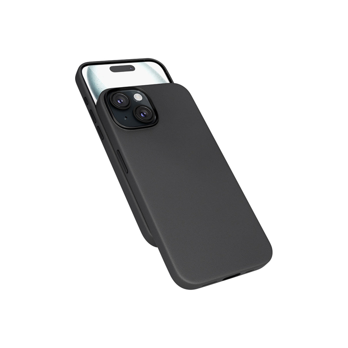 Kožený kryt pro iPhone 15 Plus Epico Mag+ - černý - bonami.click